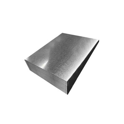 Plaque d'acier galvanisée revêtue de zinc Dx51d SGCC Plaque d'acier de toiture métallique prépeinte 4*8 Plaque de bobine d'acier galvanisée à base de laminage à chaud