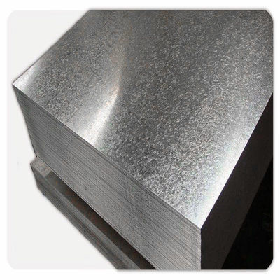 1.5mm tôle d'acier galvanisé pour le toit GI tôle métallique laminée à froid technologie de trempage à chaud