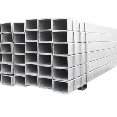 ASTM A106 A36 A53 BS Shs Pipe d'acier galvanisé de structure carrée Erw rectangulaire avec une tolérance de ± 1% et échantillon fourni