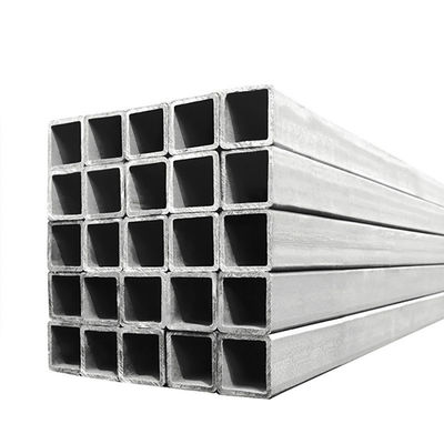 25x50 50x50 20 AISI1020 JISS20C/S22C Tubes carrées de carbone rectangulaires creuses tubulaires en acier avec épaisseur personnalisable