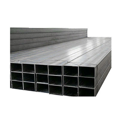 Pièces en acier prégalvanisées standard ASTM GI à section creuse carrée pour de la catégorie Q195/Q235/Q345/SS400
