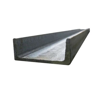 Étails de bonne qualité Tailles standard Taille de résistance supérieure Qualité Q195 Q235 Q345 100 mm Acier doux U Taille de canal C