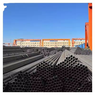 Certificat d'essai de broyeur Pipe en acier pour 5 l d'acier au carbone tiré à froid Tube rond noir sans soudure de 48 pouces Certifié ISO9001