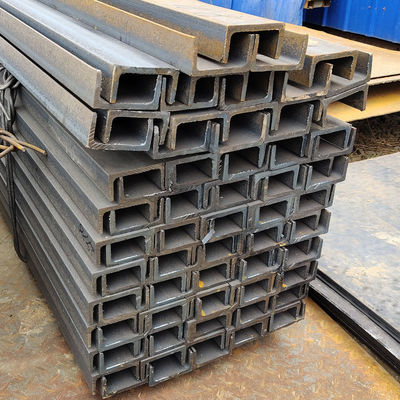Des canaux en acier en forme de U standard GB pour la construction sur mesure