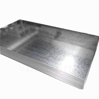 Plaque d'acier galvanisé recouverte de zinc pour structures extérieures de 3 mm d'épaisseur Ss400