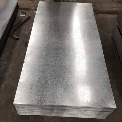 Plaque d'acier galvanisé recouverte de zinc pour structures extérieures de 3 mm d'épaisseur Ss400