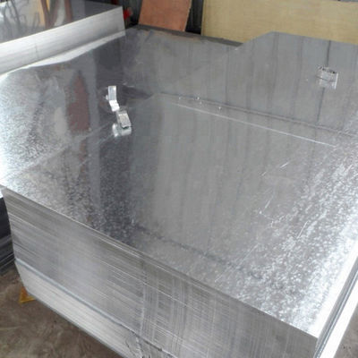 Plaque d'acier galvanisé recouverte de zinc pour structures extérieures de 3 mm d'épaisseur Ss400