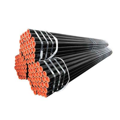 Pipe en acier inoxydable noir rond de haute pureté API5L en carbone SMLS 1,5 pouce pour la construction