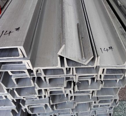 Acier inoxydable à haute résistance sur mesure en or C H pour la vente Tailles standard de l'acier de canal Longueur de 1 à 12 m