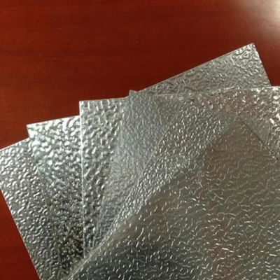 ASTM Standard BA Surface Finish 300 Série de tôles en acier inoxydable en relief pour le stock de tôles