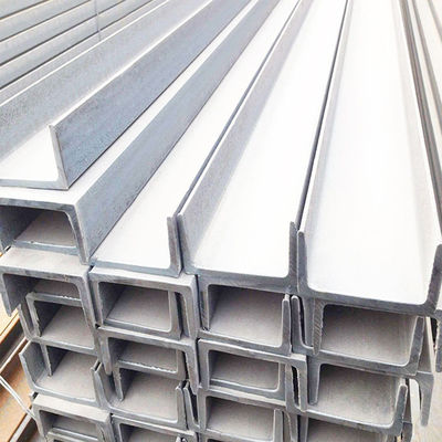 GB Standard de haute durabilité C acier au carbone 1020 C12x20.7 U acier carré C canaux barres Taille pour la construction