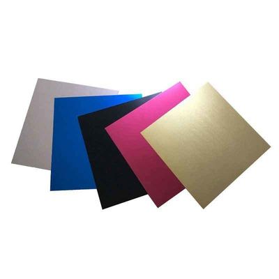 0.1-200mm Épaisseur PVD revêtu d'or miroir feuille d'acier inoxydable en AiSi Standard pour la décoration intérieure à la mode