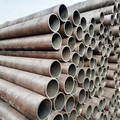 Tubes en acier au carbone sans soudure pour la construction, non huilées, de 1 m de longueur, forme de section ronde