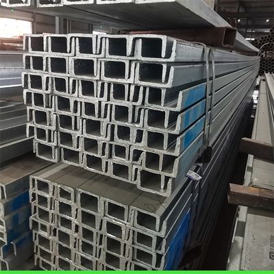 Constructions de bâtiments alliage laminé à froid en carbone U Channel Steel Beam 10ft avec application