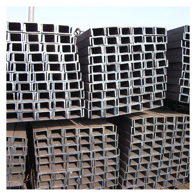 Acier de type canal c non perforé de 30 mm et 41 mm pour Q235/Q345/SS400/ST37-2/ST52/Q420/Q460/S235JR/S275JR/S355JR