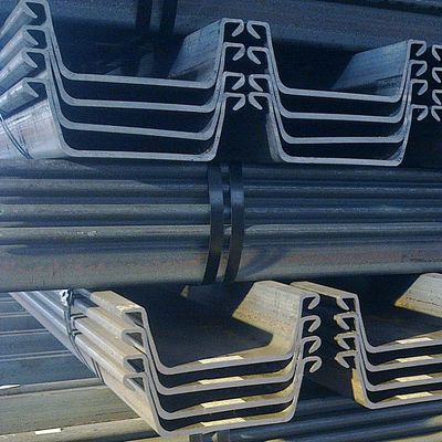 Compétitive U-type et Z-type d'empilement de tôles d'acier pour les matériaux de construction de 12m Cofferdam