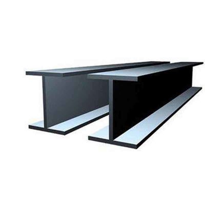 Faisceau de construction Taille en acier Fer de structure ASTM A283 A572 A36 Q235B Q345B Faisceau H laminé à chaud pour la construction de bâtiments