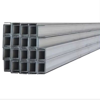 Construction U Channel Acier PFC lourd Vente directe 100x50x20 avec une grande durabilité