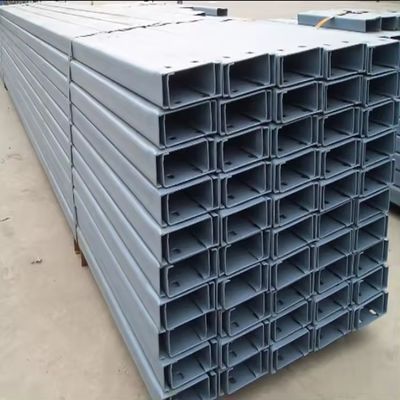 Construction U Channel Acier PFC lourd Vente directe 100x50x20 avec une grande durabilité