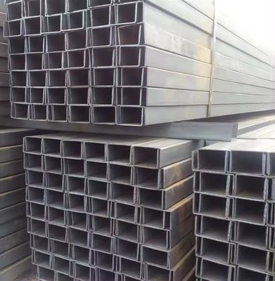 U-Channel Joist pour la construction de bâtiments Longueur 1-12m Épaisseur 4,5-14,5mm Ventes d'acier structurel