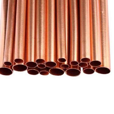 Tubes en cuivre non allié pour solutions de refroidissement sans soudure dans diverses industries Épaisseur de paroi 0,1 mm 50 mm