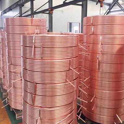 99.90% Cu ASTM B75 cuivre nickel Sch XS tuyau en acier à conduction hydraulique sans soudure 3/8&quot; 1/2&quot; tuyau fluide sans soudure tube de cuivre