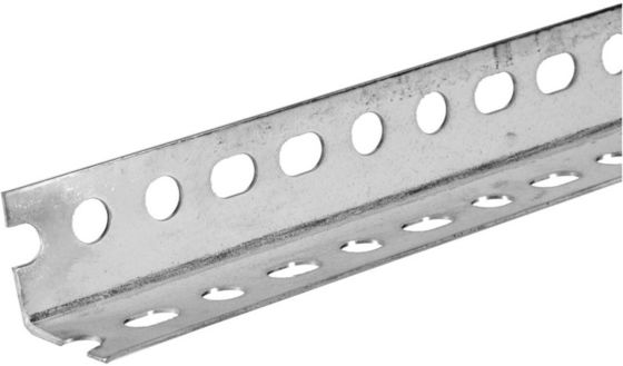 Barre d'acier en fer galvanisée à chaud non alliée à angle L avec trou pour la construction AiSi ASTM bs DIN GB JIS EN Standardisé