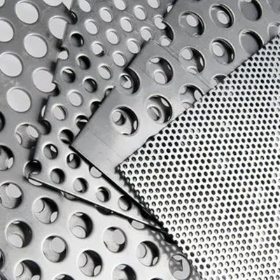 Grade d'ingénierie décoratif 12mm 310s ss feuille 202 en acier inoxydable perforé 304 plaque perforée dans la tolérance ± 1%