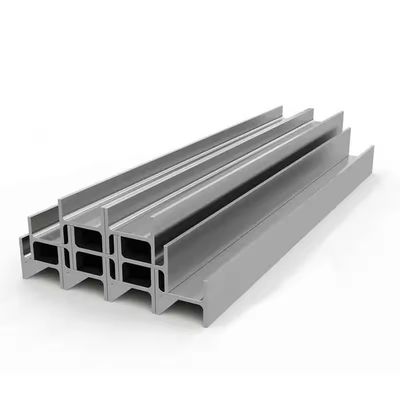 Q235/Q345/SS400/ST37-2/ST52/Q420/Q460 Travaux de transformation de poutres en acier I pour remorques 77*75 10 mètres