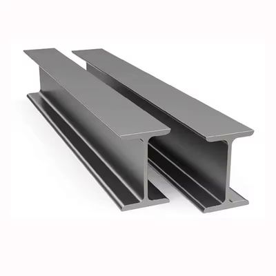 Q235/Q345/SS400/ST37-2/ST52/Q420/Q460 Travaux de transformation de poutres en acier I pour remorques 77*75 10 mètres