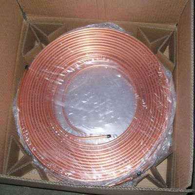 Pipe d'acier à conduction hydraulique sans soudure non alliée 3/8&quot; 1/2&quot; B75 cuivre nickel pour le transport de fluides dans le matériau en cuivre