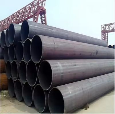 ASTM A106 105 114.3x6.02 Épaisseur de paroi lourde en acier au carbone sans soudure noir rond