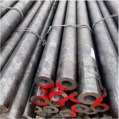 ASTM A106 105 114.3x6.02 Épaisseur de paroi lourde en acier au carbone sans soudure noir rond