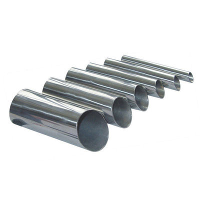 Pipe en acier inoxydable sans soudure de diamètre extérieur de 2500 mm EN10217-7 2 Tubes métalliques en acier avec service de décoiling