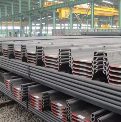 Roule à chaud à froid en acier au carbone de type Z, pile de mur de type 4 et fabrique des pièces métalliques pour l'original
