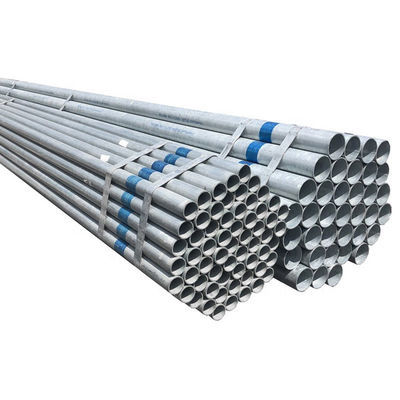 Pipe de gaz sans soudure noire galvanisée pour le fer fluide de 18 mm d'épaisseur