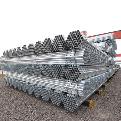 Pipe de gaz sans soudure noire galvanisée pour le fer fluide de 18 mm d'épaisseur