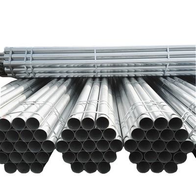 Pipe de gaz sans soudure noire galvanisée pour le fer fluide de 18 mm d'épaisseur