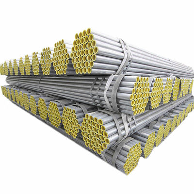 Pipe de gaz sans soudure noire galvanisée pour le fer fluide de 18 mm d'épaisseur