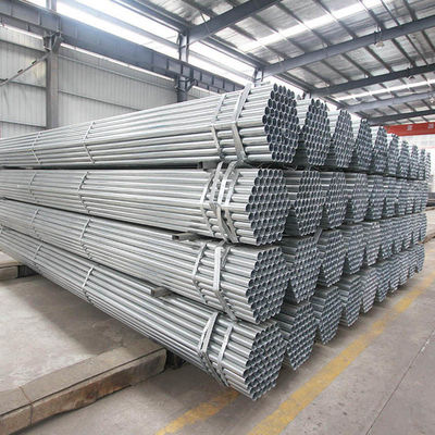 Pipe de gaz sans soudure noire galvanisée pour le fer fluide de 18 mm d'épaisseur