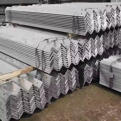 Barres à angle en acier au carbone de la série Q195-Q420 en acier doux laminé à chaud