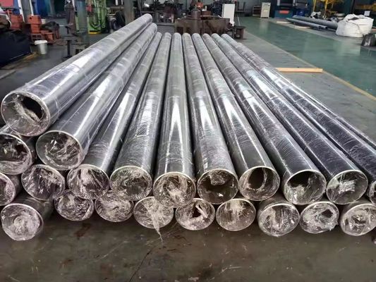 Matériau durable Forme ronde industrielle Gr5 Tubes hydrauliques sans soudure pour équipement de traitement thermique des gaz