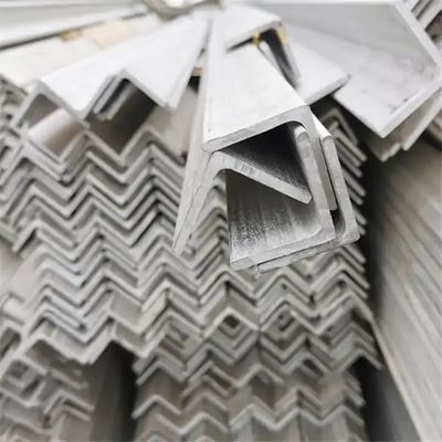 BA Surface Finish Bar d'angle en acier inoxydable 50x50x5 pour le service de traitement du cadre au sol des panneaux solaires photovoltaïques