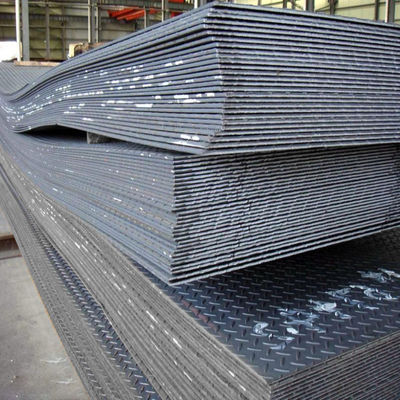 Plaque d'acier au carbone laminée à chaud de qualité SS400 d'une épaisseur de 0,5 à 20 mm et A516 Gr 70/Q235