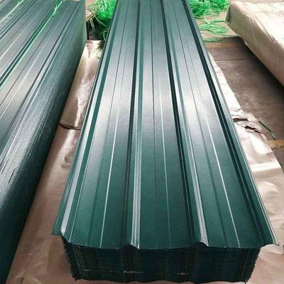 SGCC Dx51d Dx52D Dx53D Planche ondulée revêtue de couleur pour ASTM/AISI/TDC51DZM/TDC52DTS350GD/TS550GD/DX51D Z Q195-q345