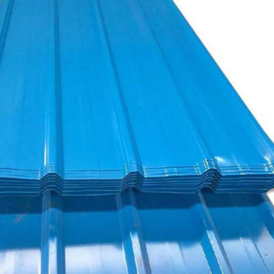 SGCC Dx51d Dx52D Dx53D Planche ondulée PPGI PPGL Plaque de toiture en acier galvanisé prépeint Technique de laminage à froid à chaud