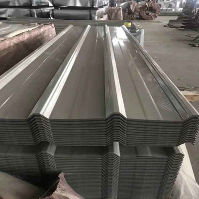 Service de traitement de décoiling 18 Gauge couleur revêtue PPGI PPGL tôle d'acier carreaux de toiture ondulée pour la résistance plaque d'acier