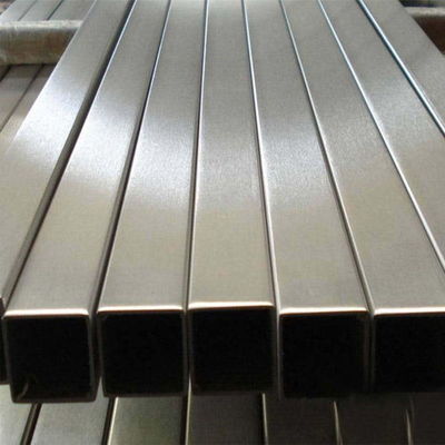 Pipe carrée de construction de précision Tubes en acier inoxydable Pipe carrée 20x20 304 en acier inoxydable pour étagère murale