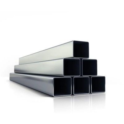 304 316L Tuyaux carrés en acier inoxydable de couleur 400x400 à chaleur durci à froid