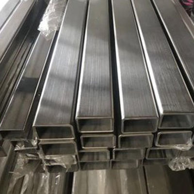 304 316L Tuyaux carrés en acier inoxydable de couleur 400x400 à chaleur durci à froid